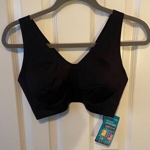 NWT Vanity Fair Black Comfort Bra